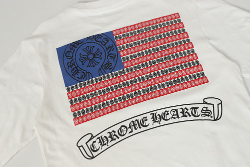 Chrome Hearts long-sleeved black and white 9021