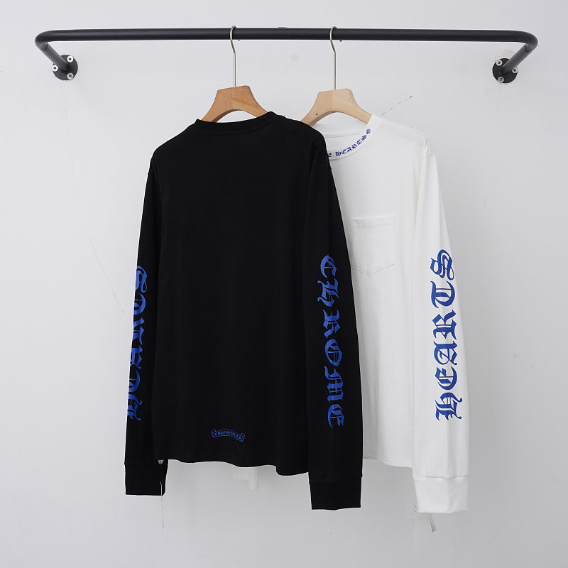 Chrome Hearts long-sleeved black and white 2167