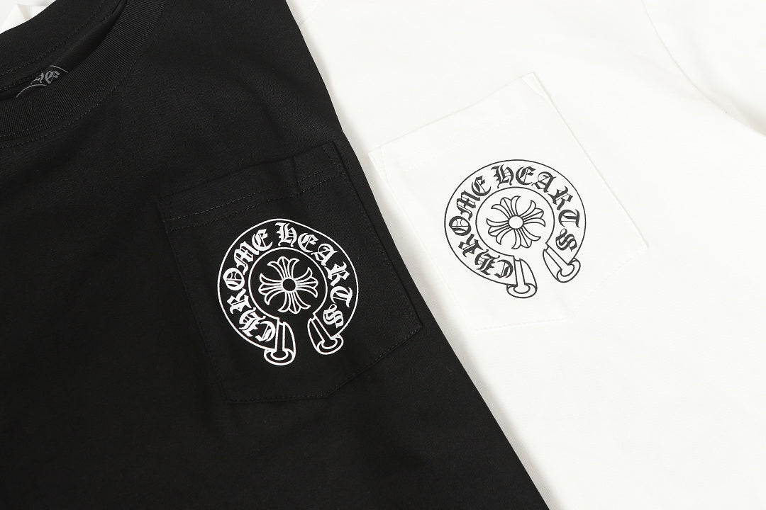 Chrome Hearts Long Sleeve Black and White 9020
