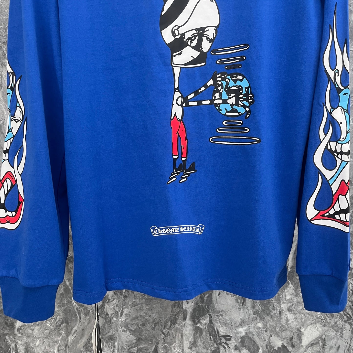 Chrome Hearts Men's Long-Sleeve T-shirt Sweatshirt K7014