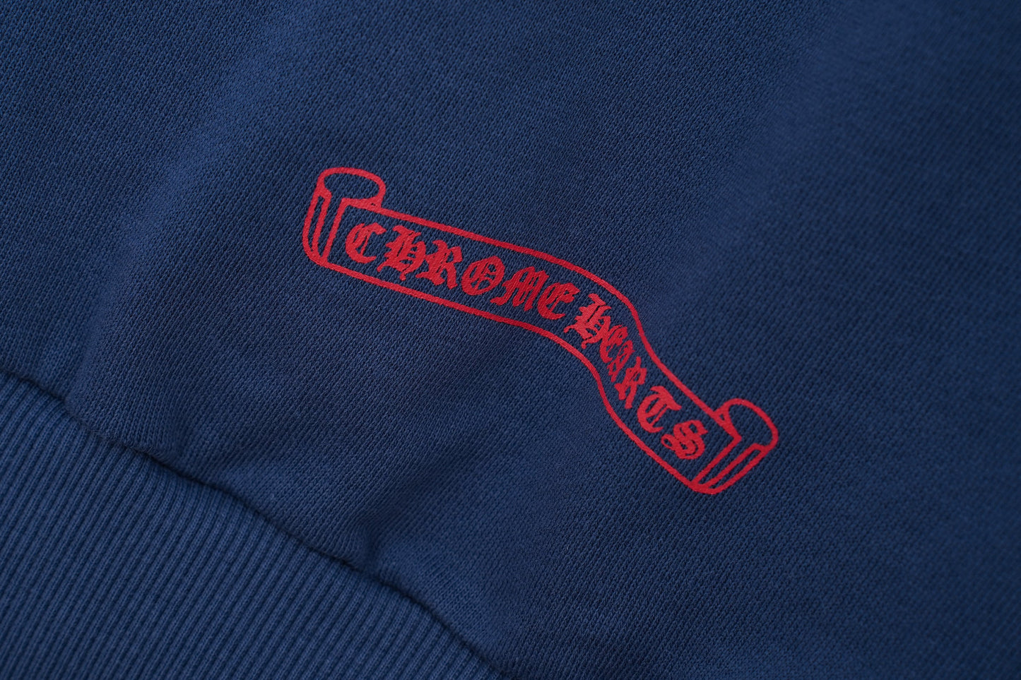 Chrome Hearts Hoodie in Black, White and Blue 3195