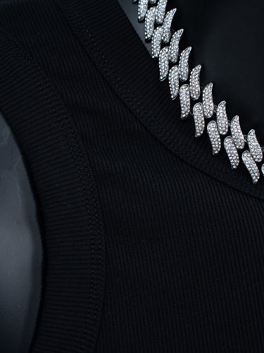 Chrome Hearts slogan vest 2639
