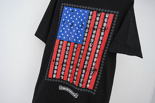 Chrome Hearts Short-Sleeve Black and White 9204