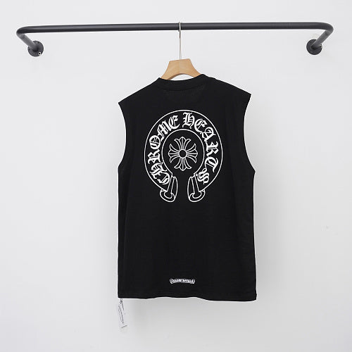 Chrome Hearts Black and White Vest 8301