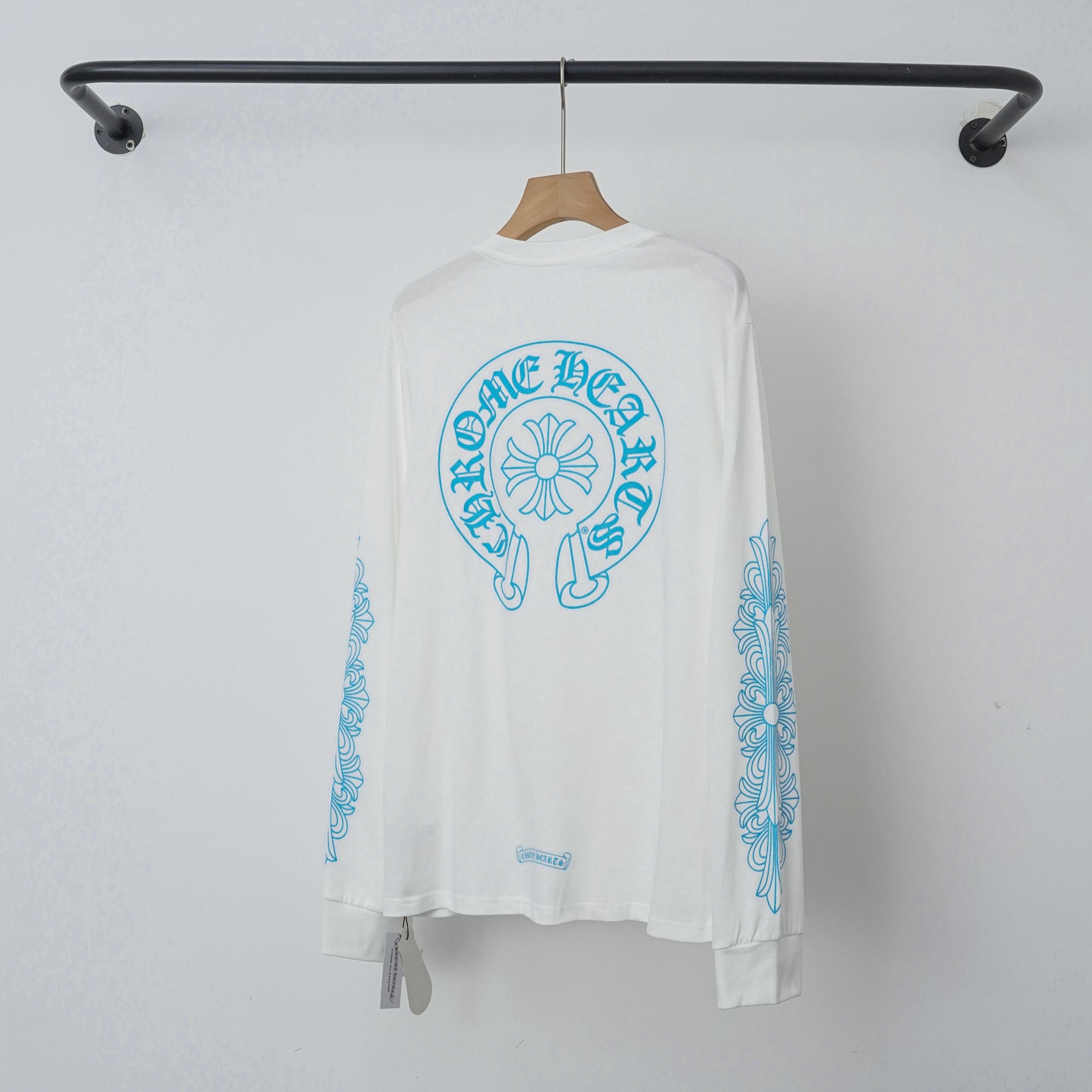 Chrome Hearts long-sleeved black and white 9022