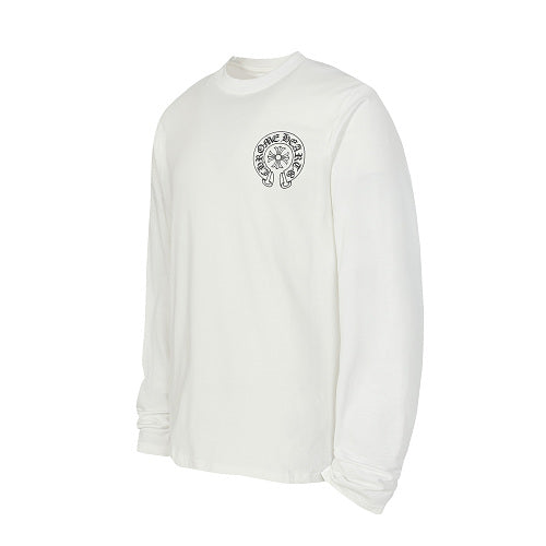 Chrome Hearts long-sleeved black and white 9021