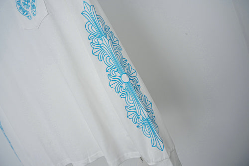 Chrome Hearts long-sleeved black and white 9022