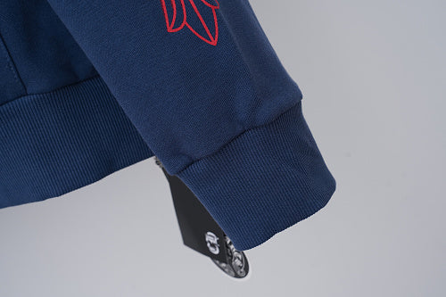 Chrome Hearts Hoodie in Black, White and Blue 3195