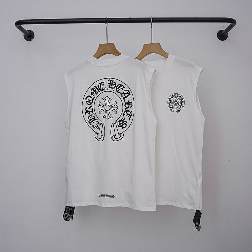 Chrome Hearts Black and White Vest 8301