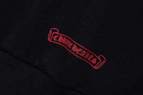 Chrome Hearts Hoodie in Black, White and Blue 3195