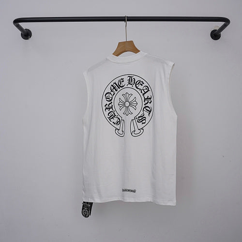 Chrome Hearts Black and White Vest 8301