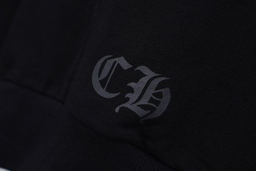 Chrome Hearts Hoodie in Black, White and Blue 3195