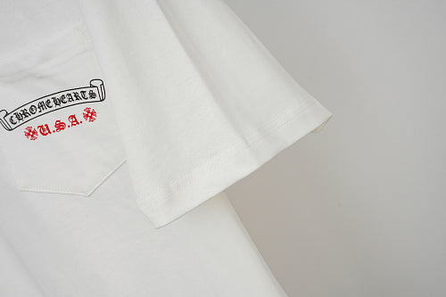 Chrome Hearts Short-Sleeve Black and White 9204