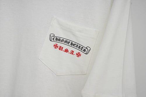 Chrome Hearts Short-Sleeve Black and White 9204