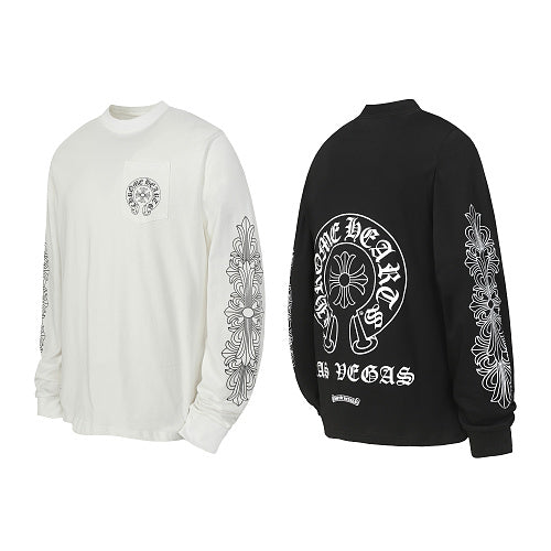 Chrome Hearts Long Sleeve Black and White 9020