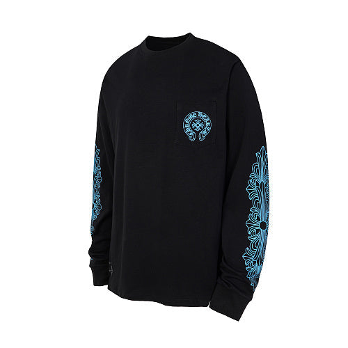 Chrome Hearts long-sleeved black and white 9022
