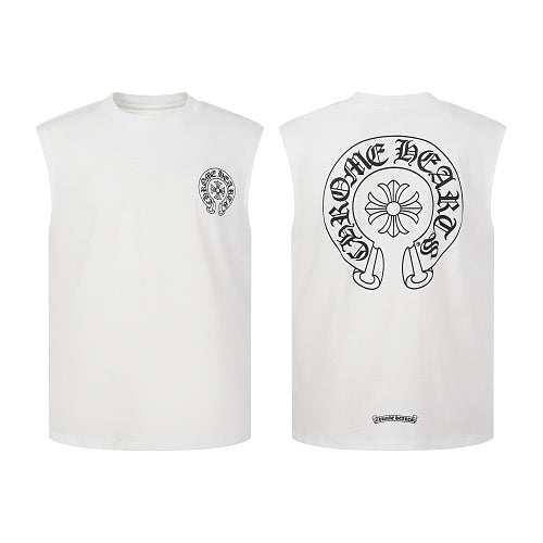 Chrome Hearts Black and White Vest 8301