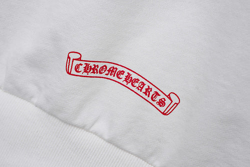 Chrome Hearts Hoodie in Black, White and Blue 3195