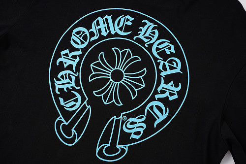 Chrome Hearts long-sleeved black and white 9022