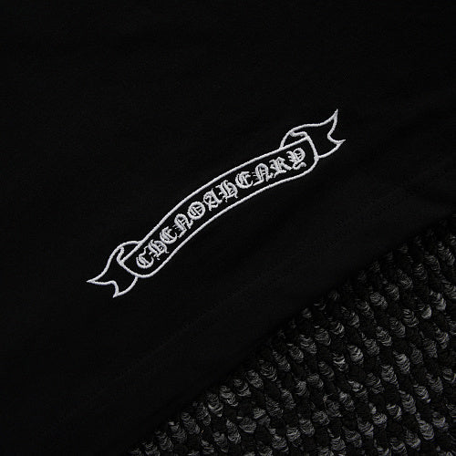 Chrome Hearts Cross Crown Colorful Embroidered Short-Sleeve T-Shirt 2662
