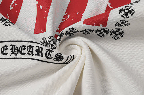 Chrome Hearts Short-Sleeve Black and White 9204