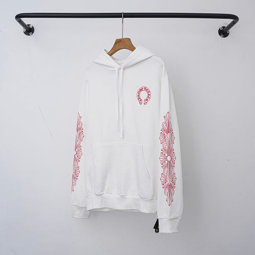 Chrome Hearts Hoodie in Black, White and Blue 3195
