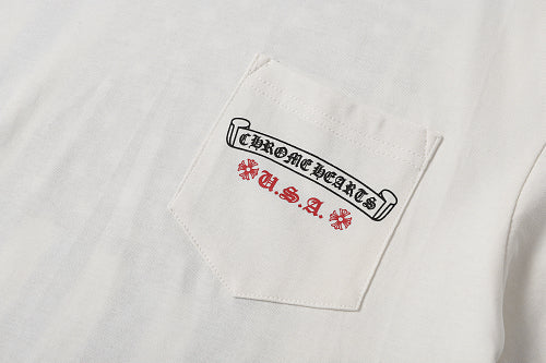 Chrome Hearts Short-Sleeve Black and White 9204