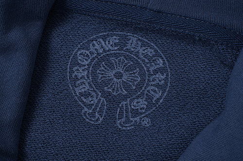 Chrome Hearts Hoodie in Black, White and Blue 3195