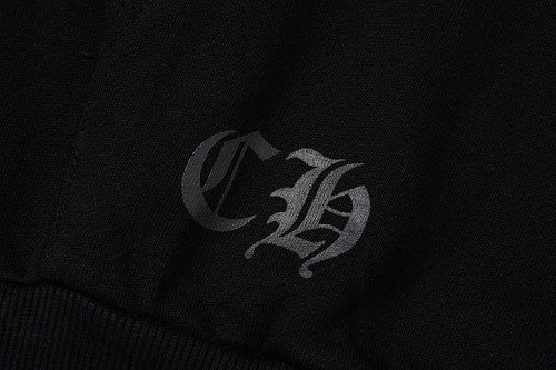 Chrome Hearts Hoodie in Black, White and Blue 3195
