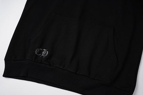 Chrome Hearts Hoodie in Black, White and Blue 3195
