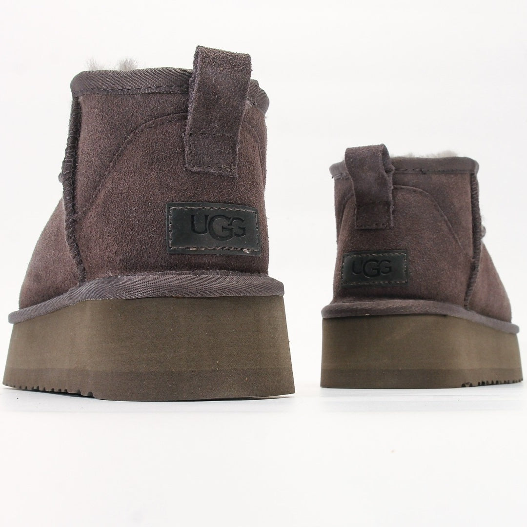 UGG Classic Ultra Mini thick-soled snow boots