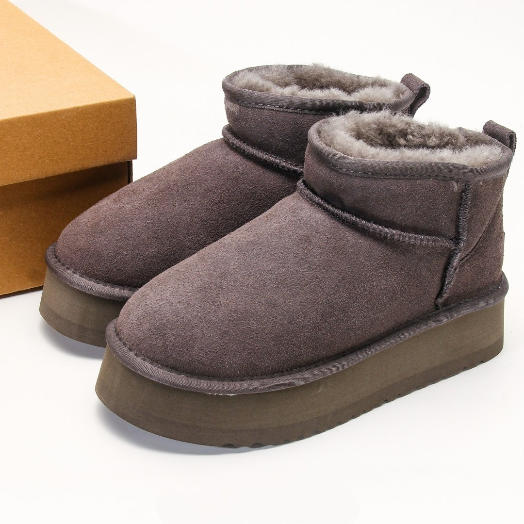 UGG Classic Ultra Mini thick-soled snow boots