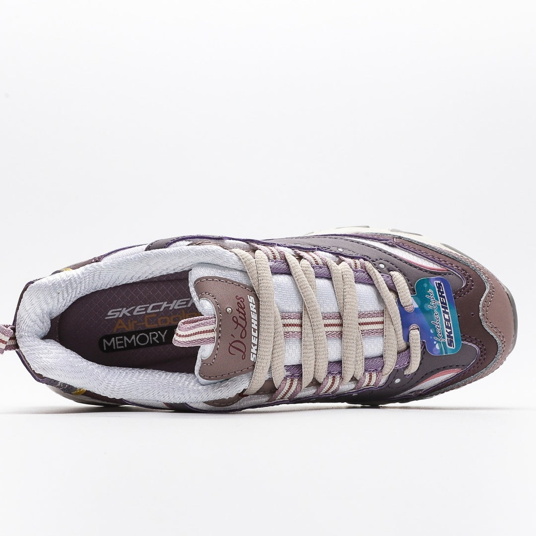 Skechers D'Lites 1.0 Women's "Panda" Sneakers