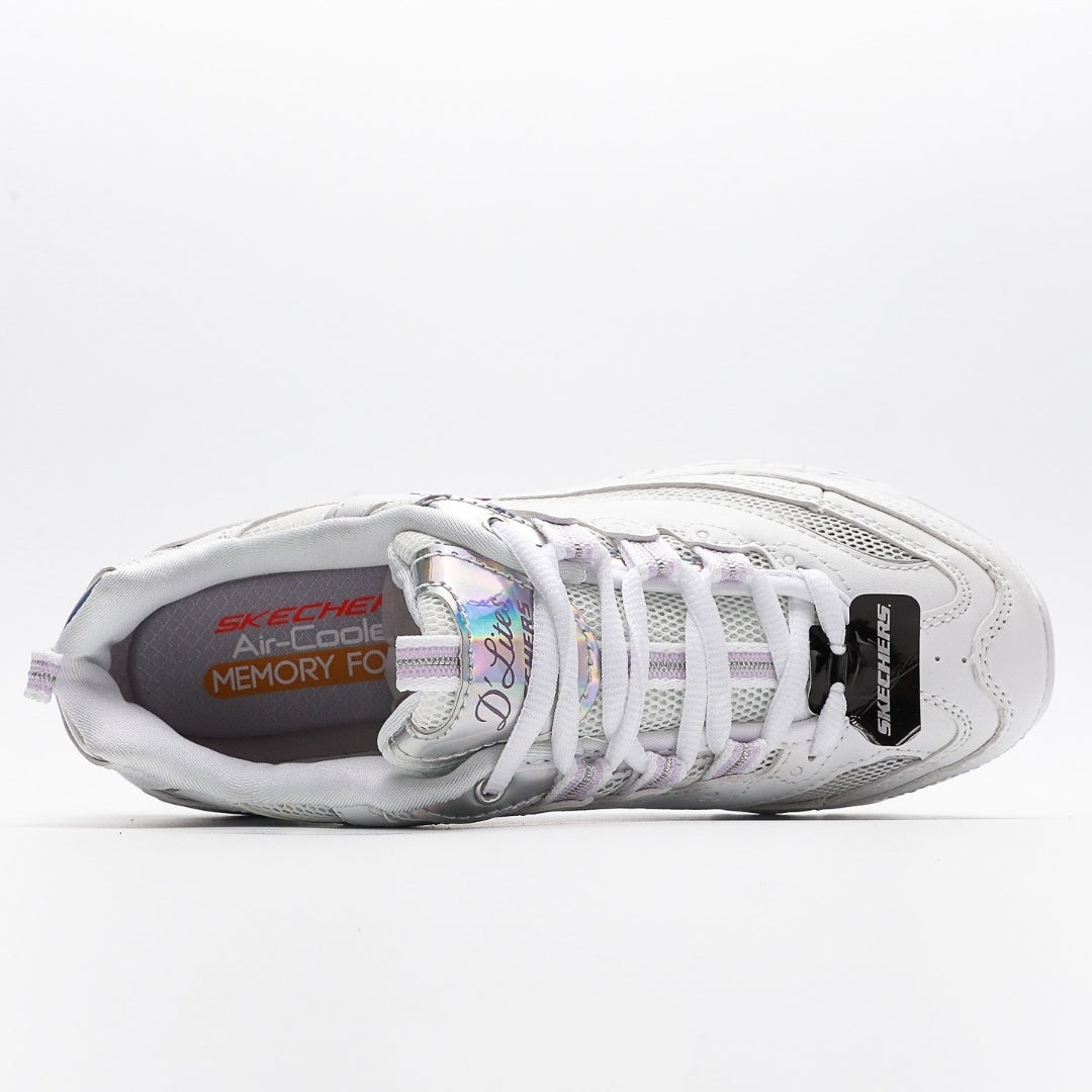 Skechers D'Lites 1.0 Women's "Panda" Sneakers