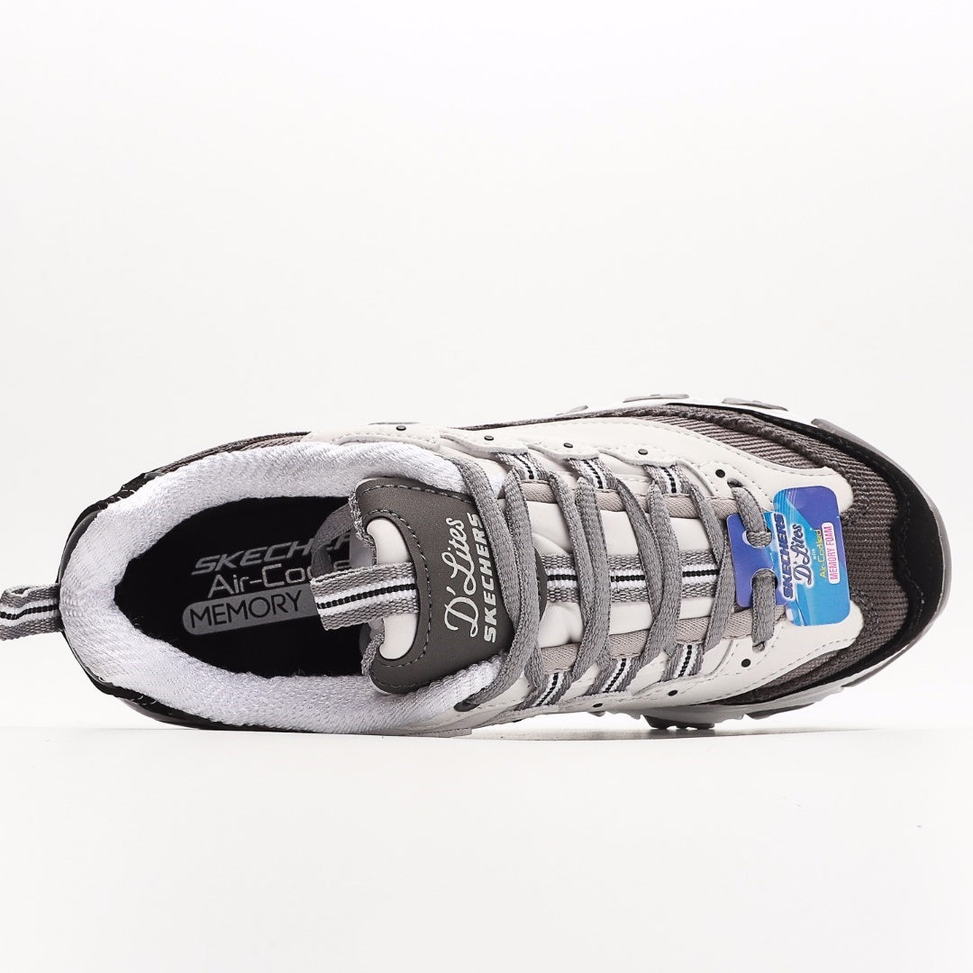 Skechers D'Lites 1.0 Women's "Panda" Sneakers