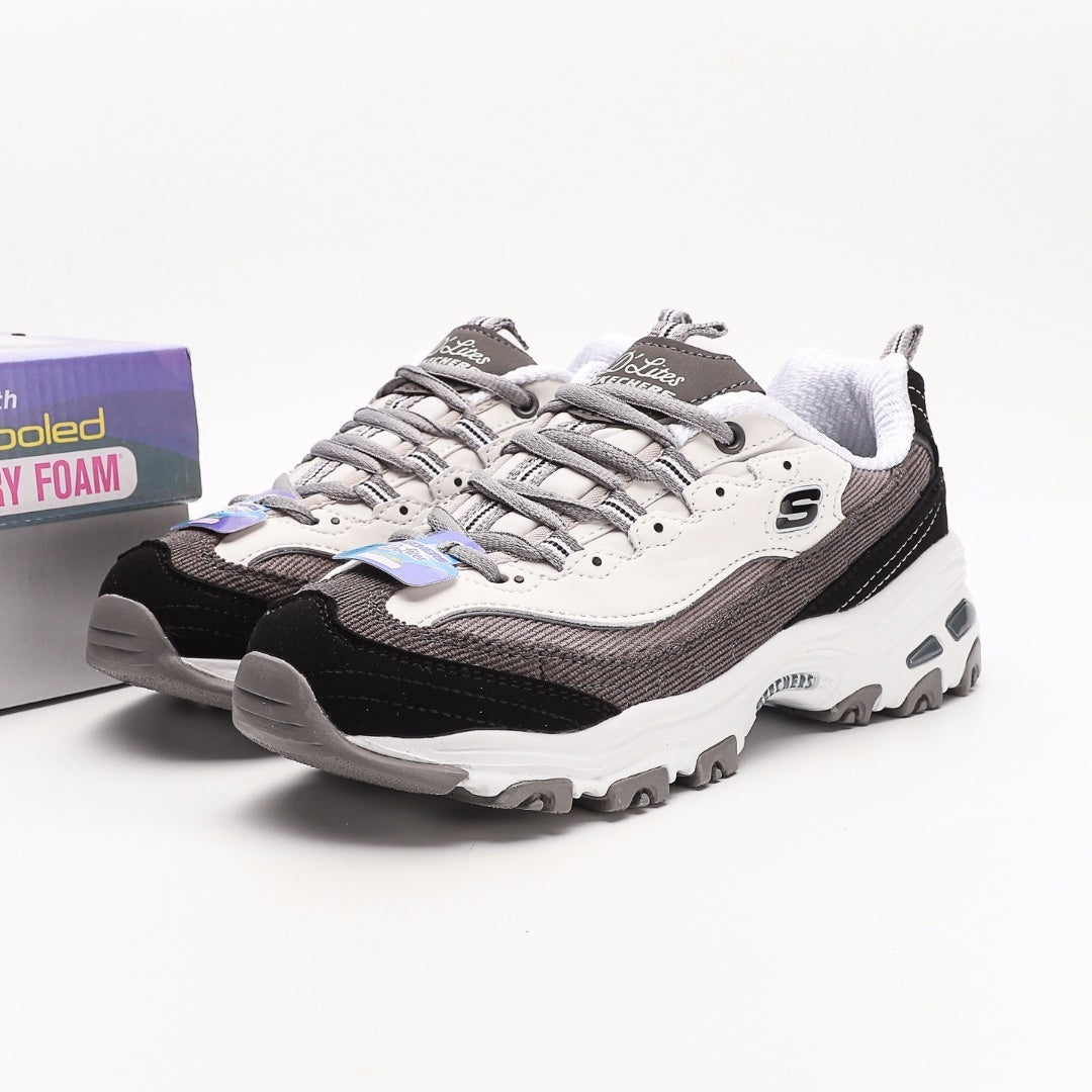 Skechers D'Lites 1.0 Women's "Panda" Sneakers