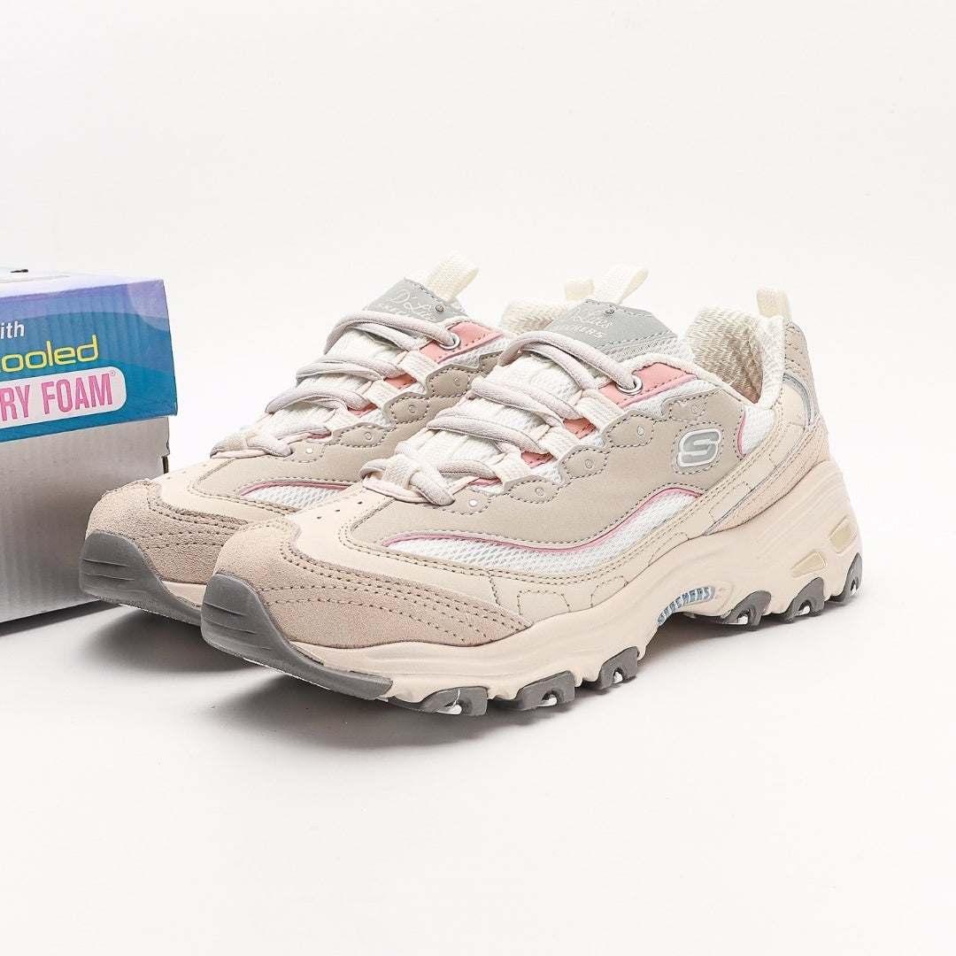 Skechers D'Lites 1.0 Women's "Panda" Sneakers